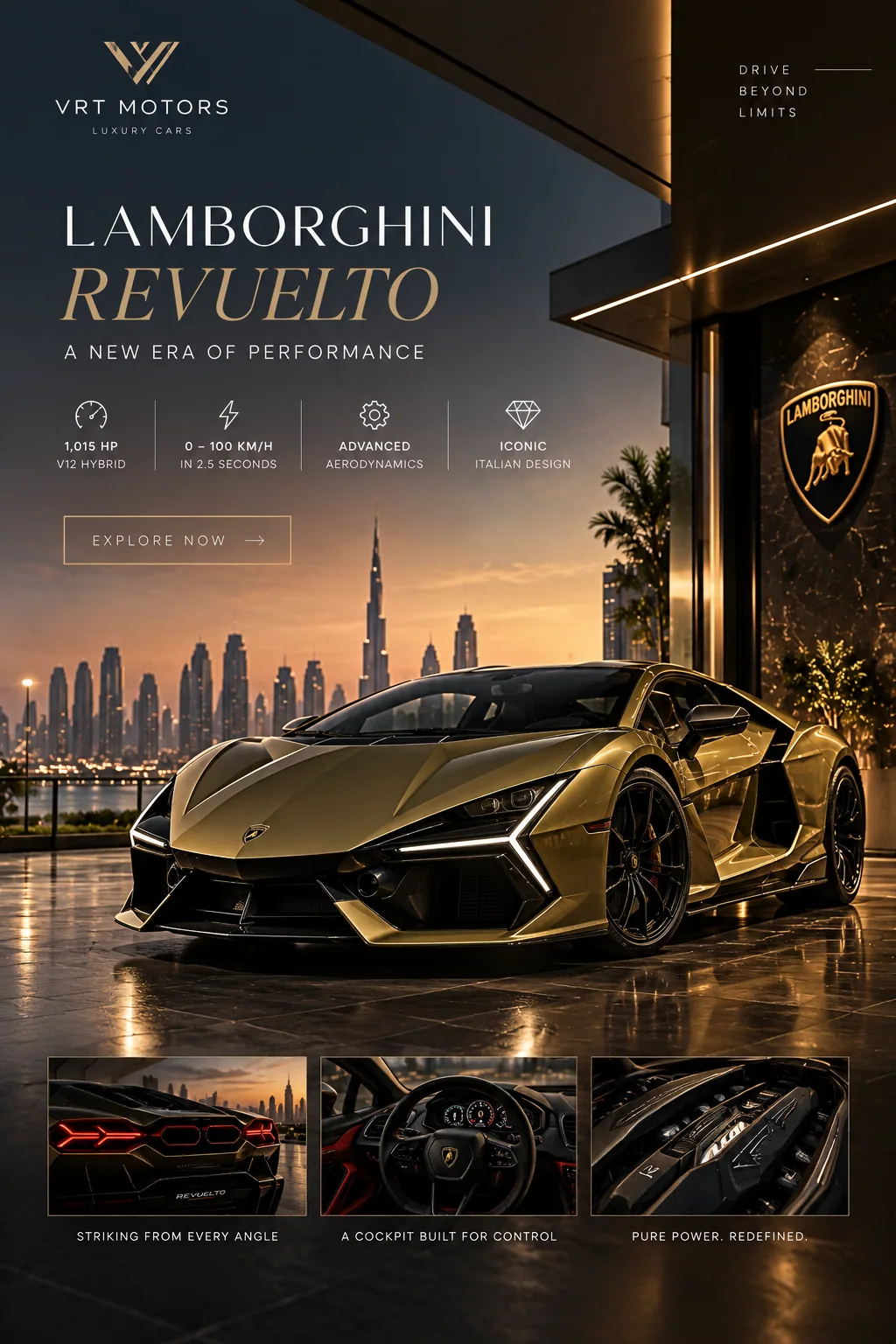 VRT MOTORS — creative visual 1